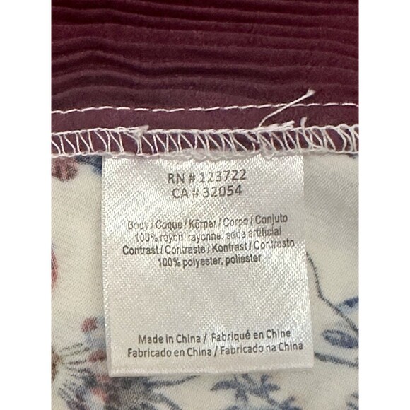 Anthropologie One September Size M  Caia Floral Blouse Boho Peasant Festival - Picture 12 of 13